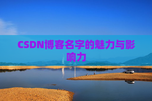 CSDN博客名字的魅力与影响力